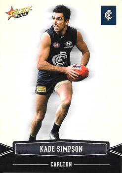 2013 Select AFL Champions #39 Kade Simpson Front